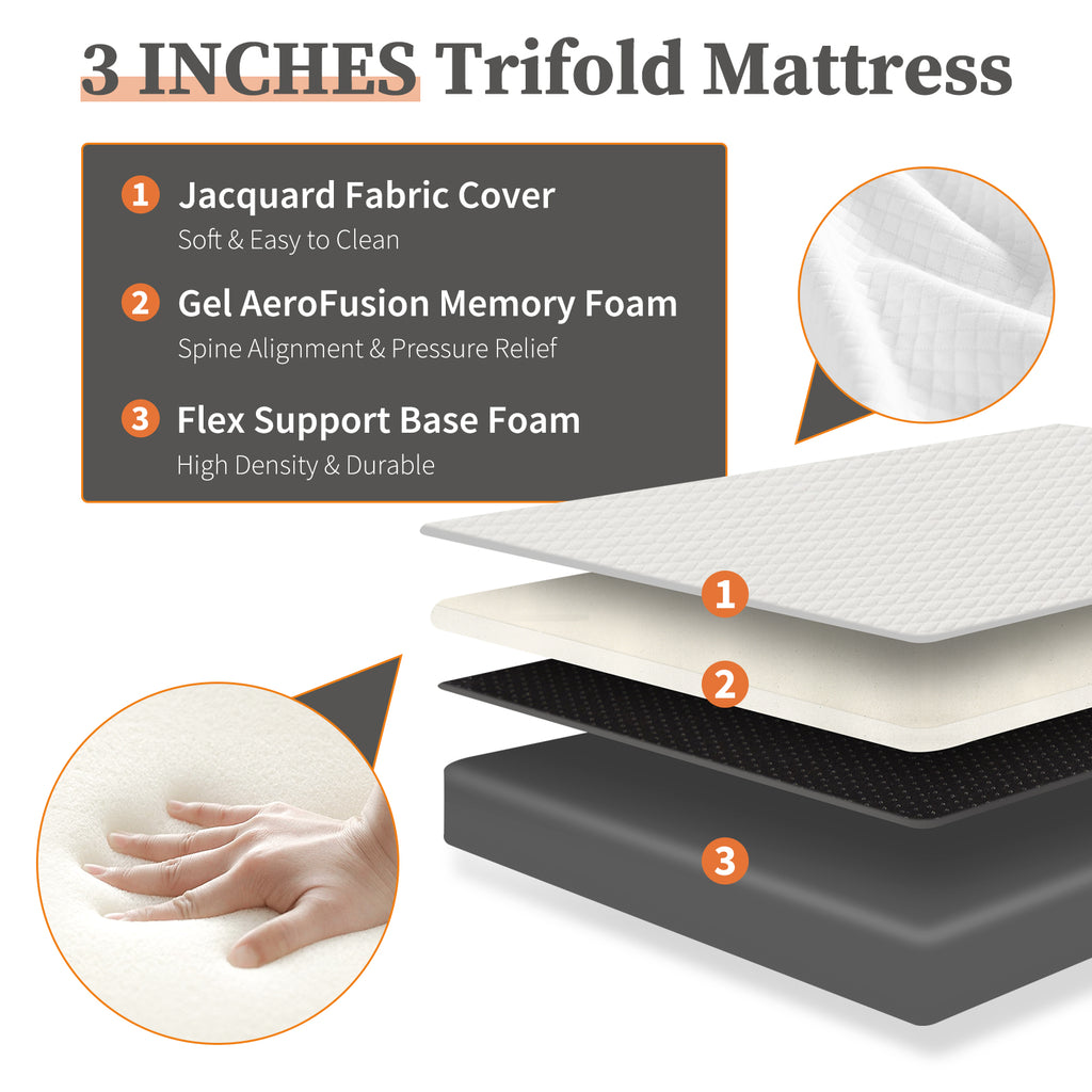 PURE PLY TEXTILES Triple Fold Pad | Cloud-Like Loft