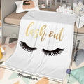 PURE PLY TEXTILES Long Eyelashes Printed | Layered Warmth