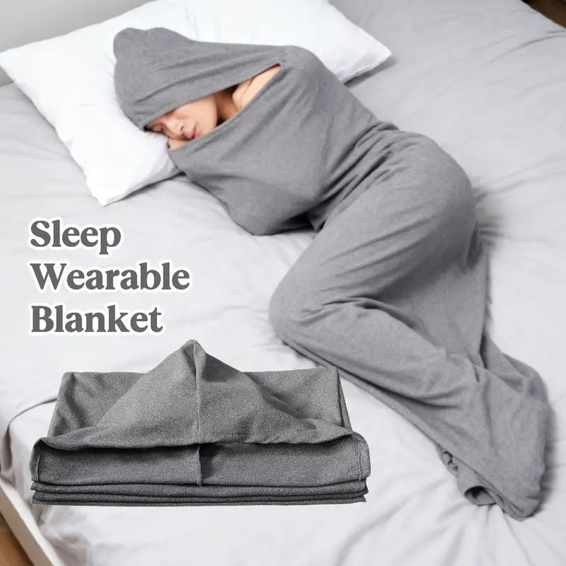 PURE PLY TEXTILES Wearable Hooded Sleep | Layered Warmth