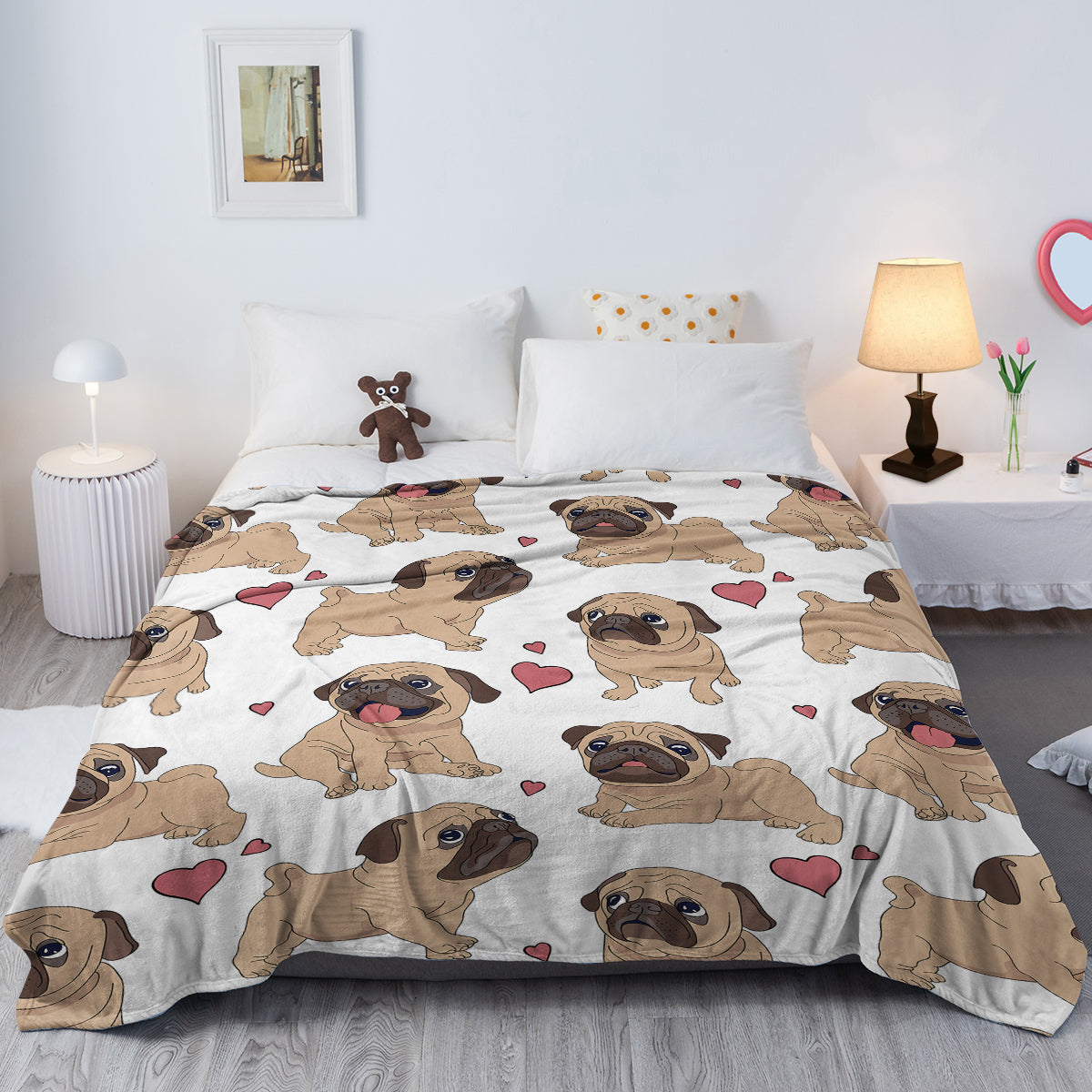 PURE PLY TEXTILES 1Pc Cute Cartoon | Layered Warmth