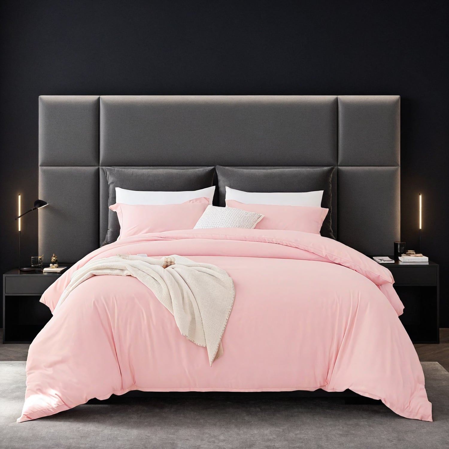 PURE PLY TEXTILES Solid Color Oversized | Cloud-Like Loft