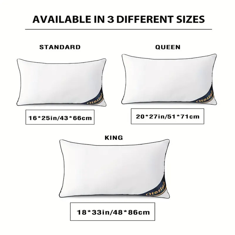 PURE PLY TEXTILES Bed Pillows Blue | Orthopedic Relief