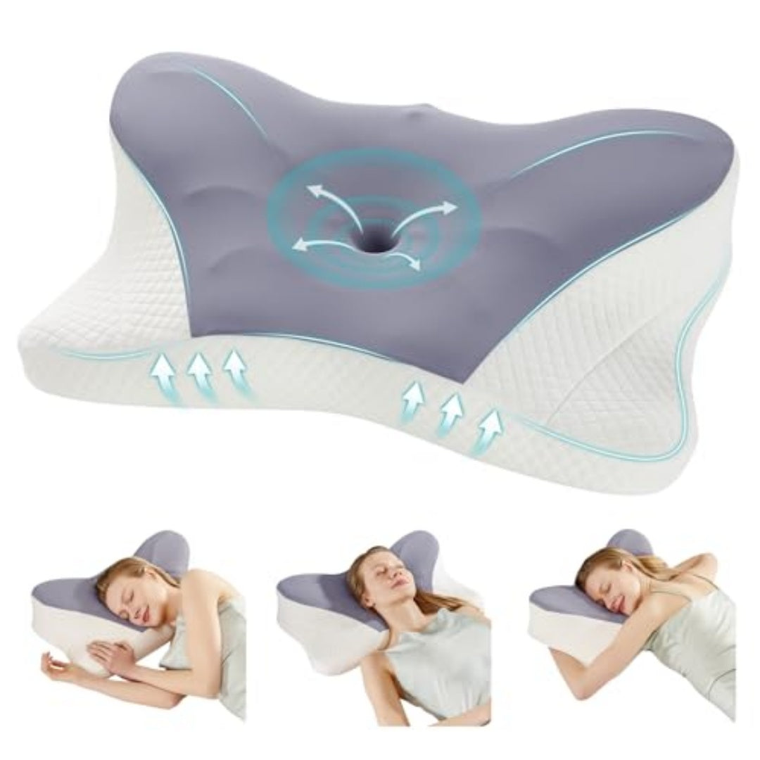 PURE PLY TEXTILES Cervical Neck Pillow | Orthopedic Relief