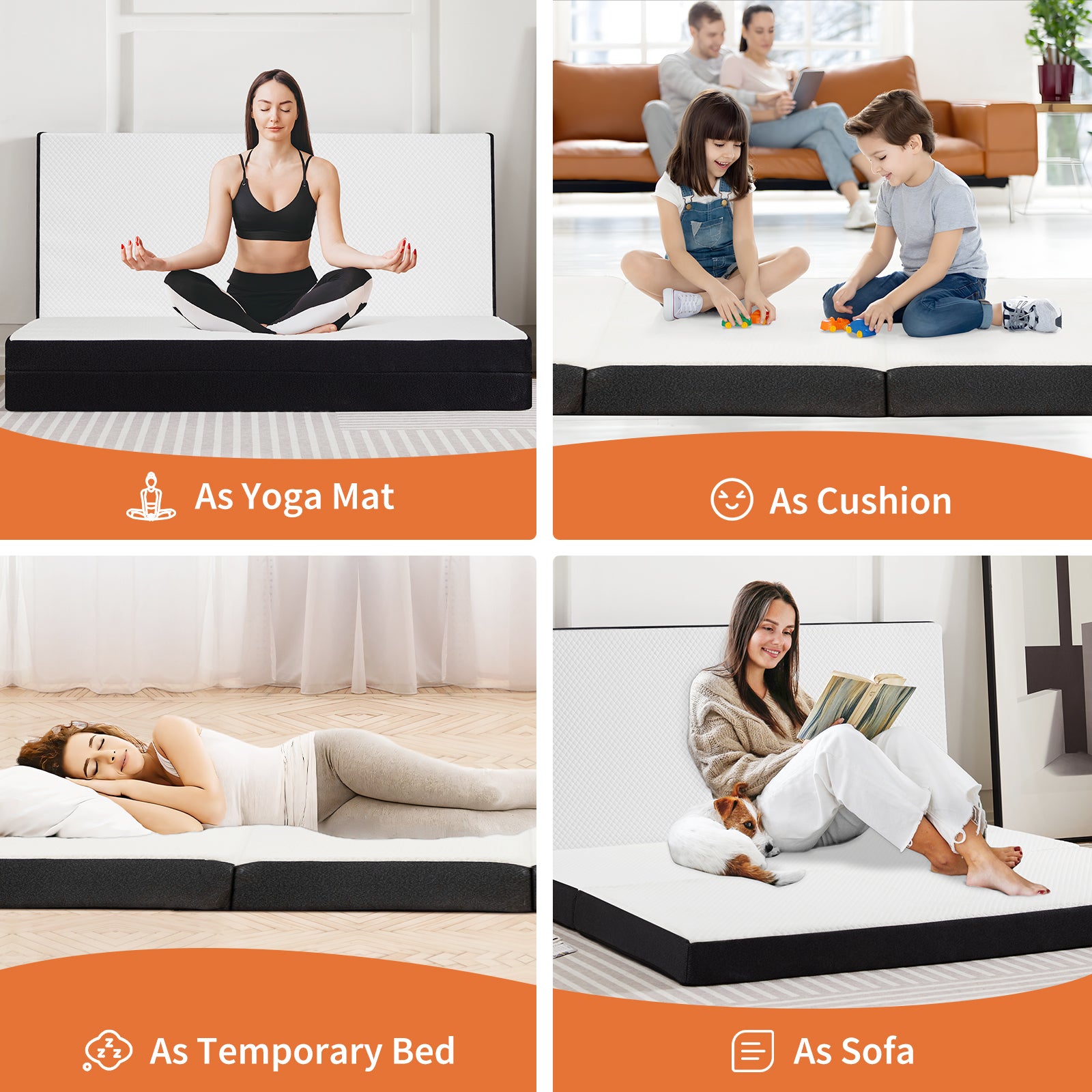 PURE PLY TEXTILES Triple Fold Pad | Cloud-Like Loft