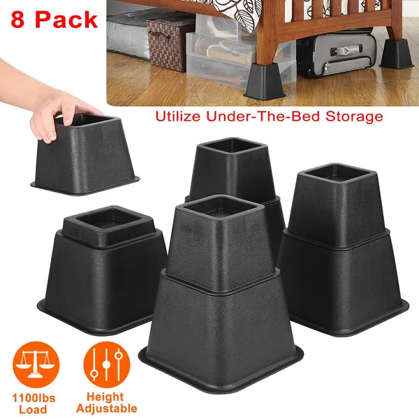 PURE PLY TEXTILES 8Pcs Furniture Risers | Ergonomic Support
