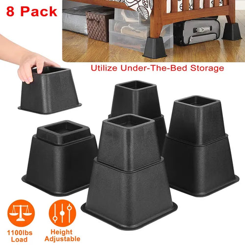 PURE PLY TEXTILES 8Pcs Furniture Risers | Ergonomic Support