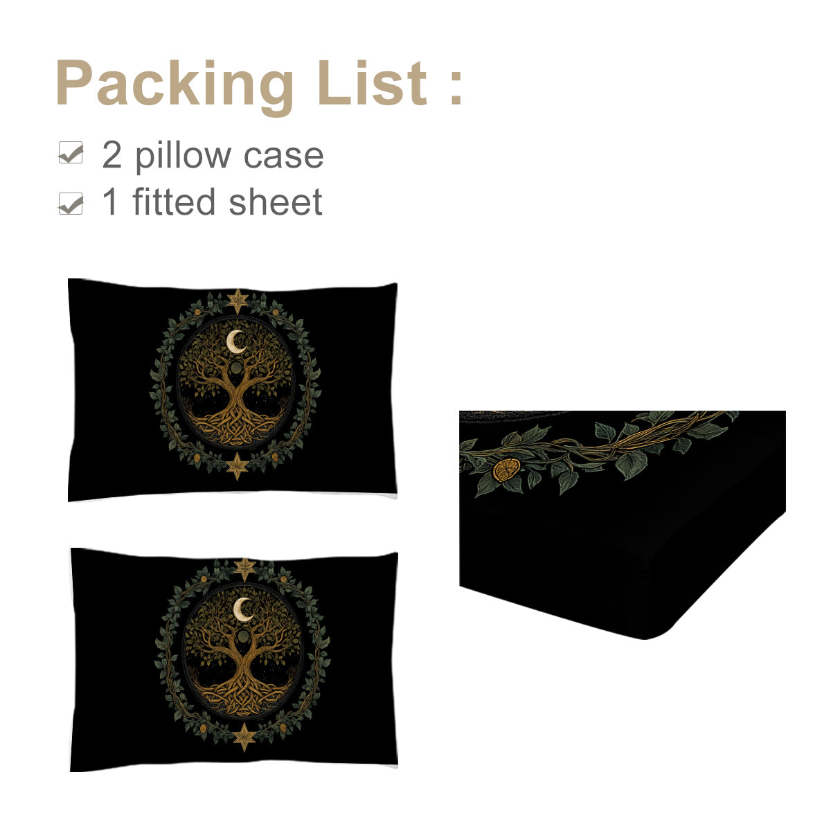 PURE PLY TEXTILES 3Pcs Tree Of | Orthopedic Relief