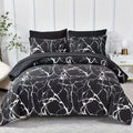 PURE PLY TEXTILES Black Marble Pattern | Cloud-Like Loft
