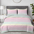 PURE PLY TEXTILES Striped Comforter Set | Orthopedic Relief