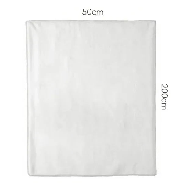 PURE PLY TEXTILES Custom Blankets Flannel | Layered Warmth
