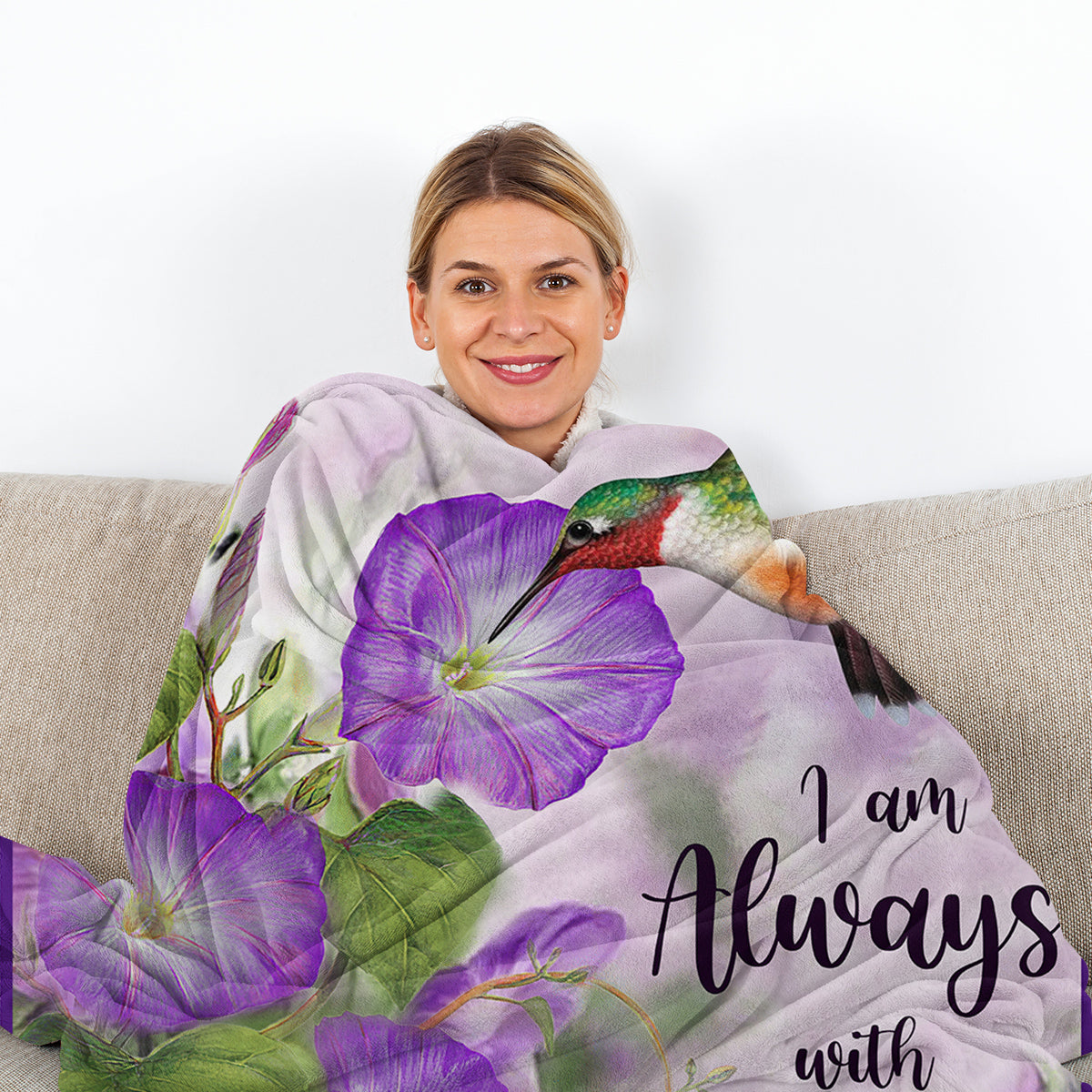 PURE PLY TEXTILES 1Pc Purple Morning | Layered Warmth