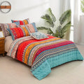 PURE PLY TEXTILES Boho Red Duvet | Cloud-Like Loft
