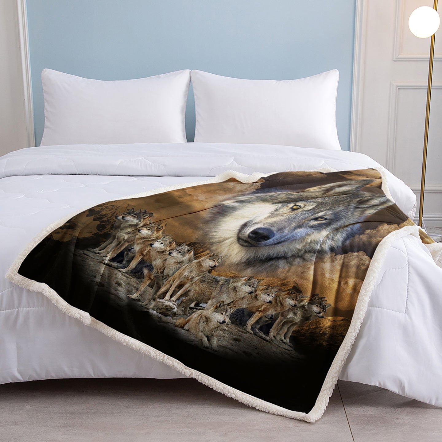 PURE PLY TEXTILES Indian Wolf Sherpa | Ergonomic Support