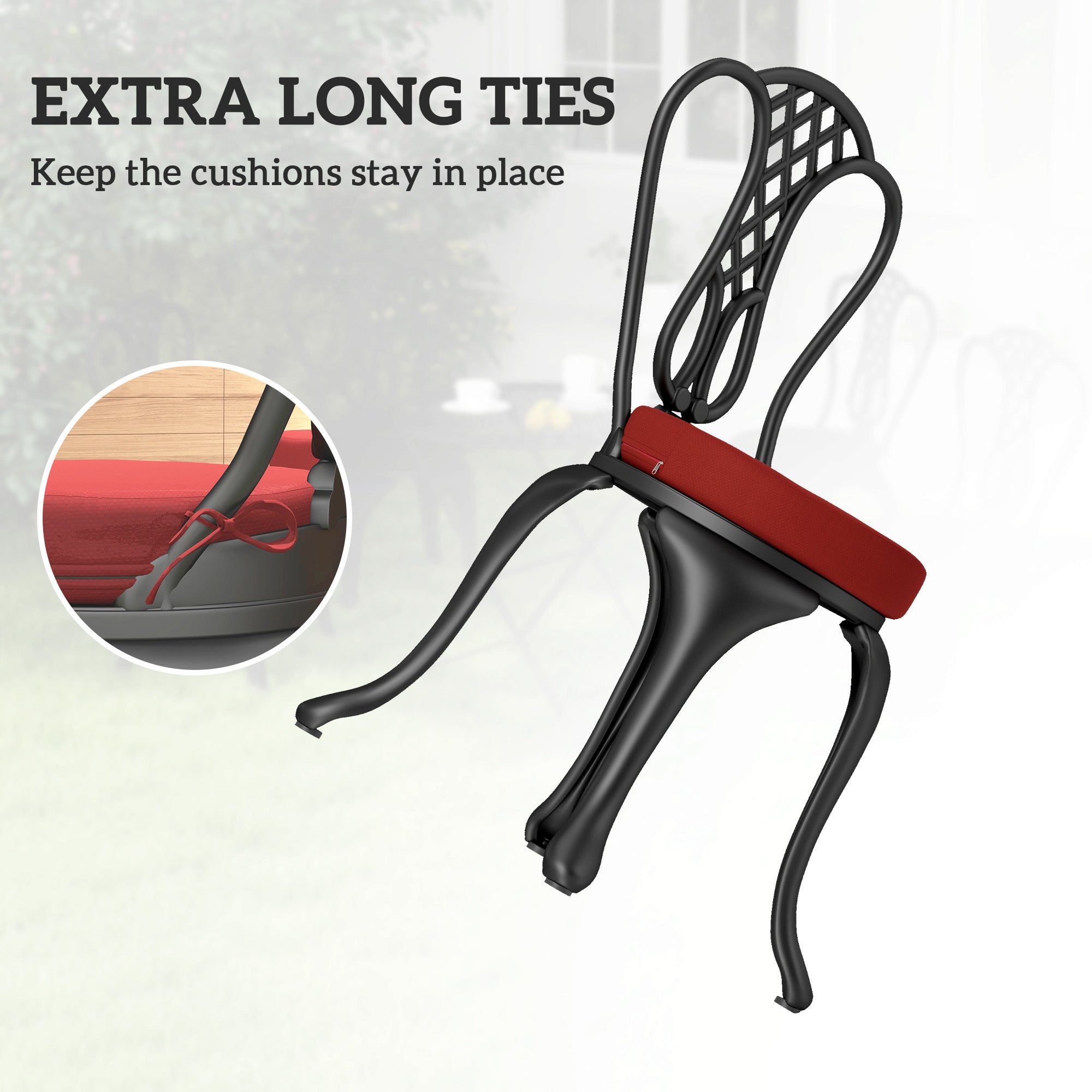 PURE PLY TEXTILES Patio Chair Cushions | Ergonomic Support