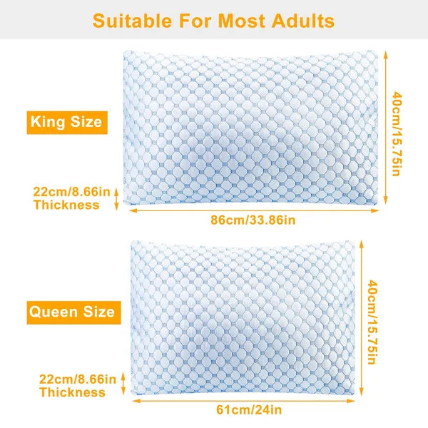 PURE PLY TEXTILES Bed Pillows Cooling | Orthopedic Relief
