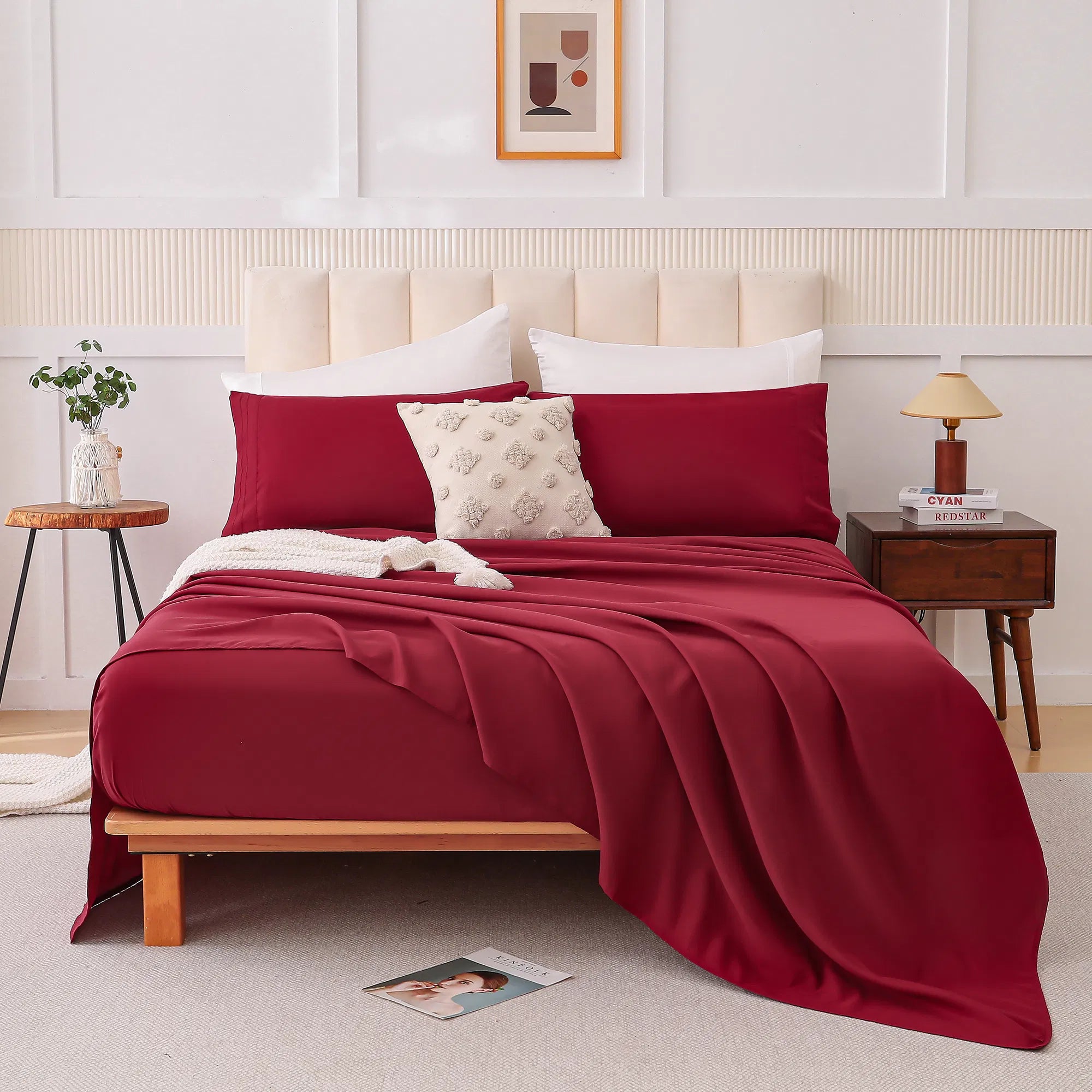 PURE PLY TEXTILES Four Piece Bed | Cloud-Like Loft