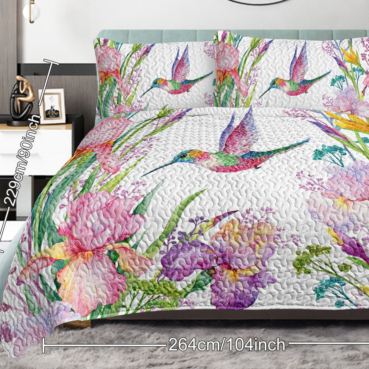PURE PLY TEXTILES Colorful Bird Flower | Orthopedic Relief