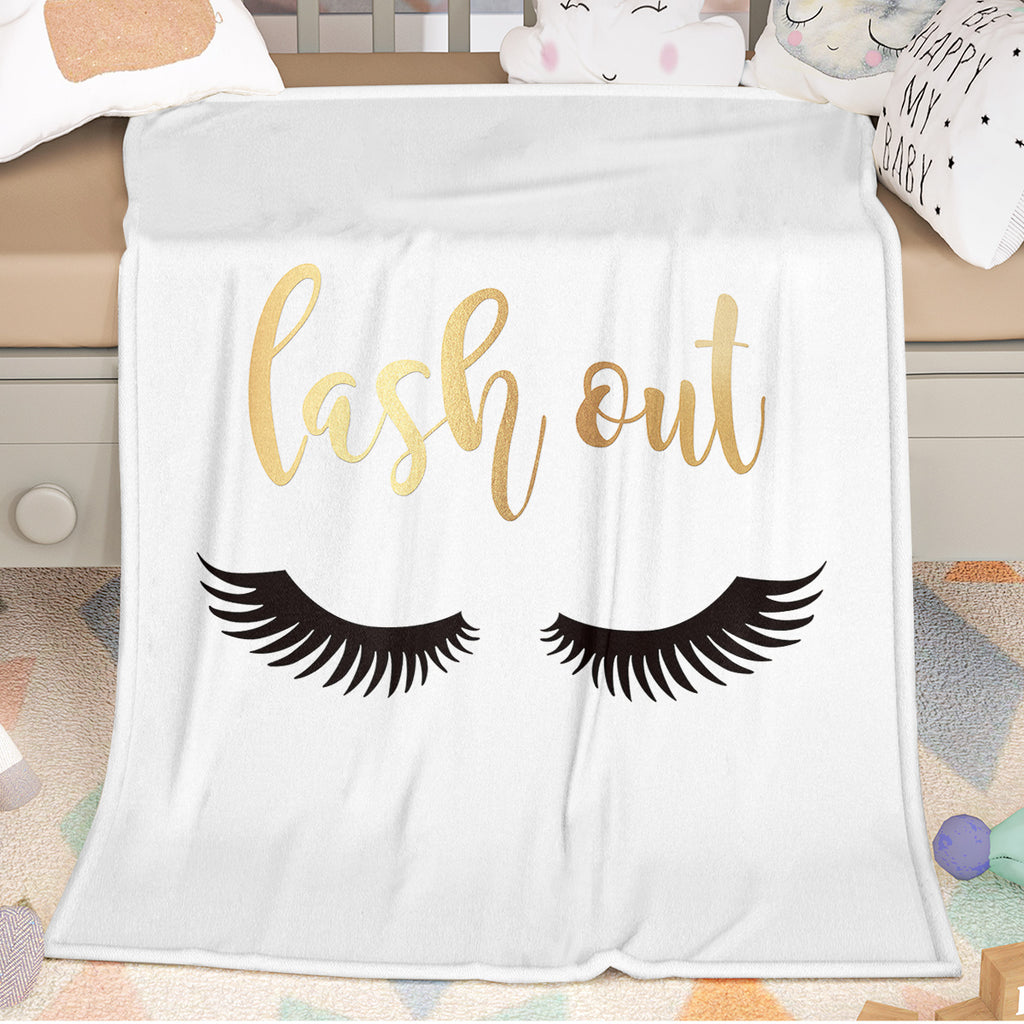 PURE PLY TEXTILES Long Eyelashes Printed | Layered Warmth