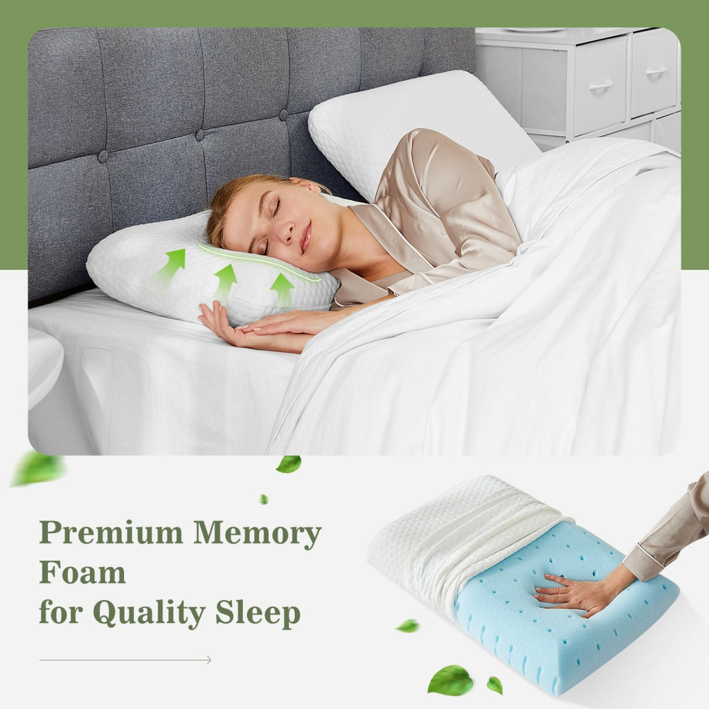 PURE PLY TEXTILES Memory Foam Pillow | Orthopedic Relief