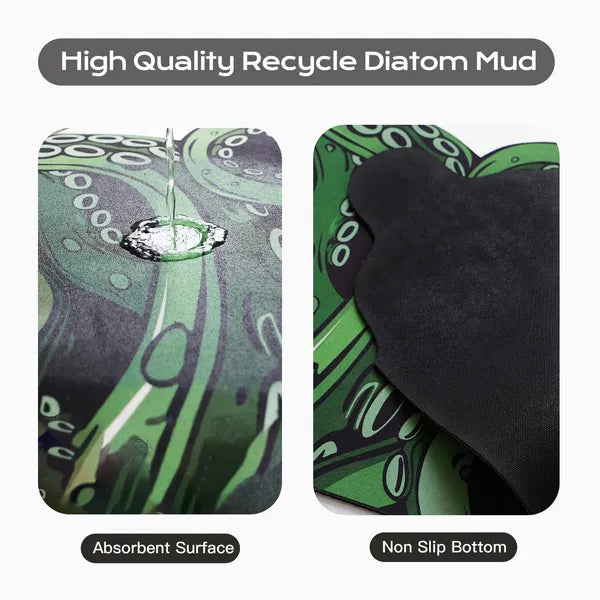 PURE PLY TEXTILES Green And Purple | Safe Ultra-Soft Fun