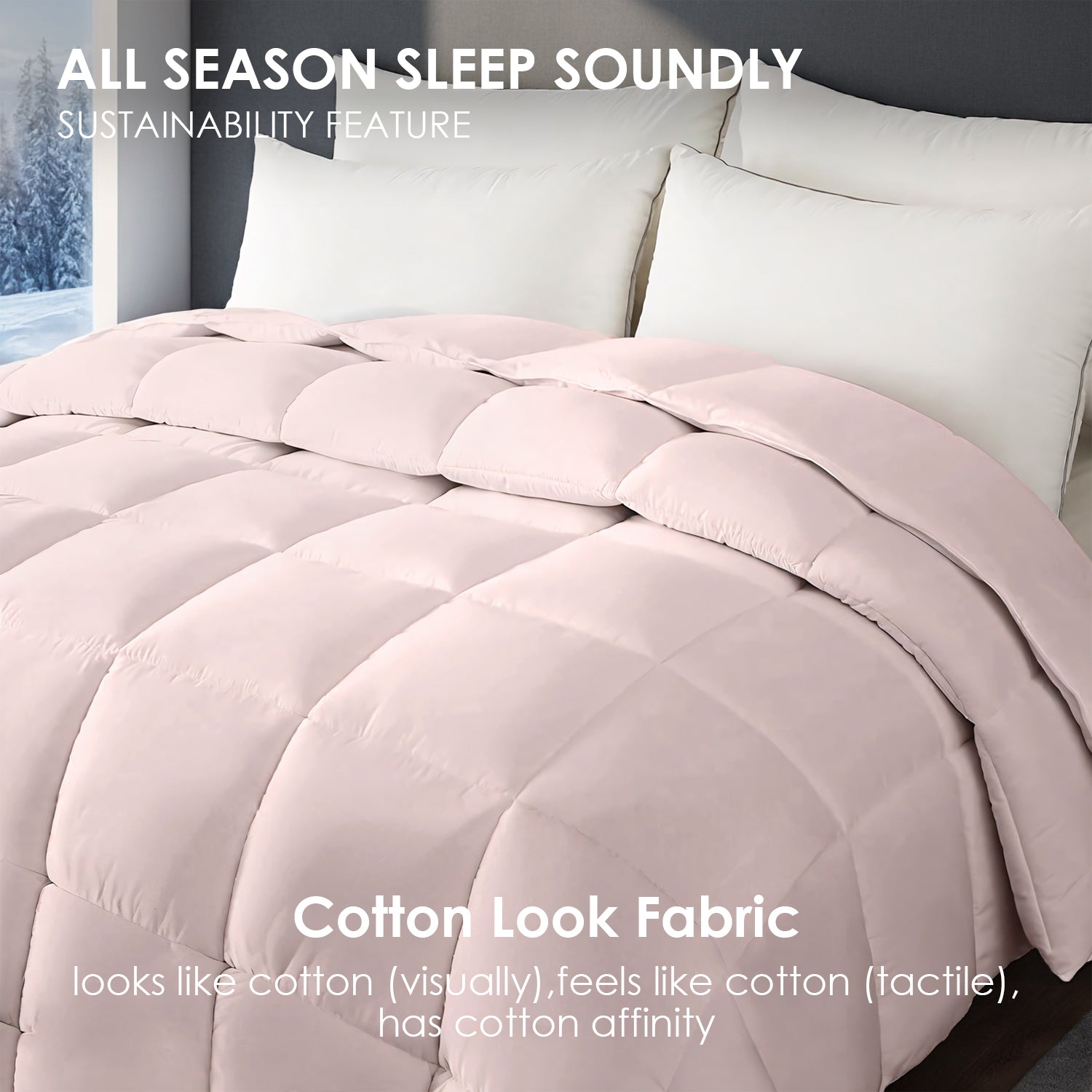 PURE PLY TEXTILES Pink Extra Large | Cloud-Like Loft