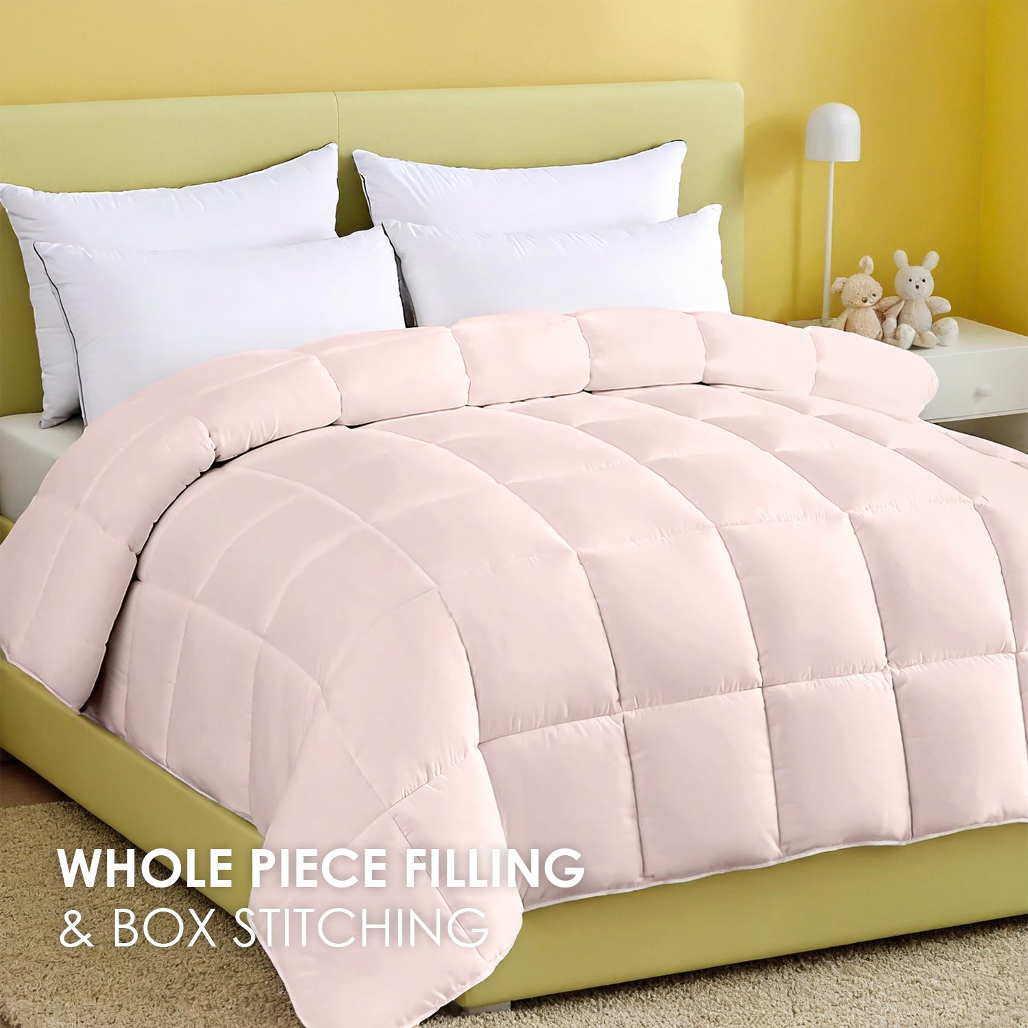 PURE PLY TEXTILES Pink Extra Large | Layered Warmth