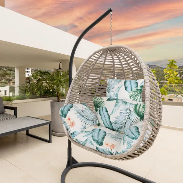 PURE PLY TEXTILES Egg Chair Cushion | Ergonomic Support