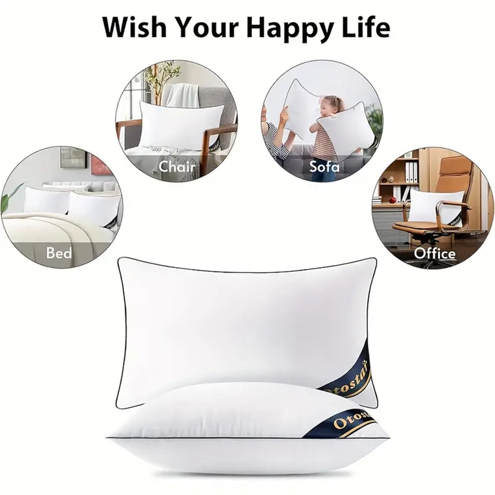 PURE PLY TEXTILES Bed Pillows Blue | Orthopedic Relief