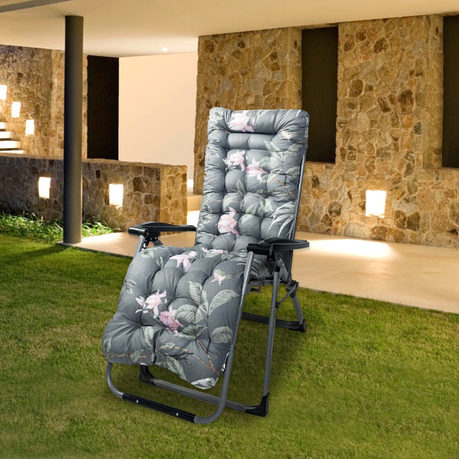 PURE PLY TEXTILES 1Pc Chaise Lounger | Ergonomic Support