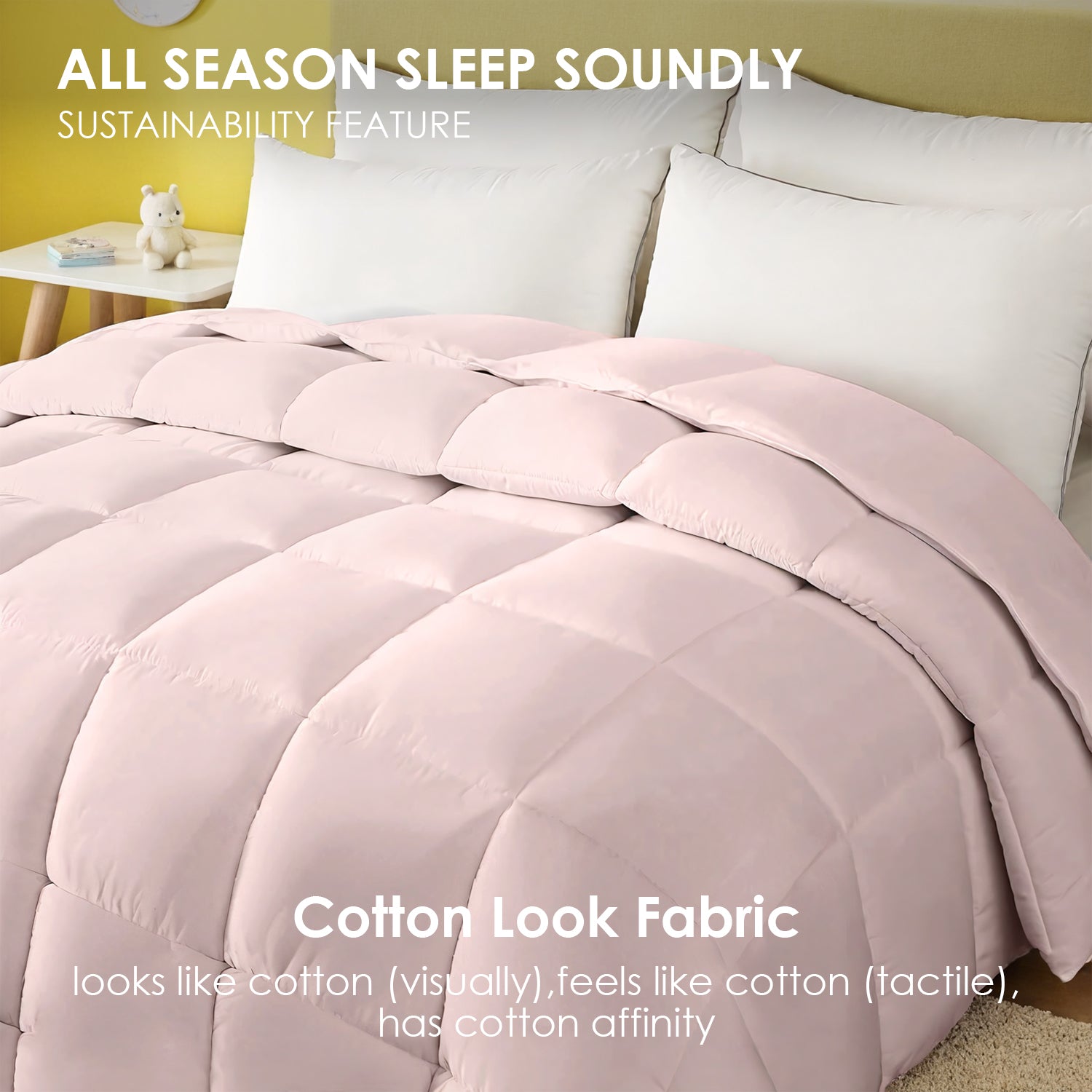 PURE PLY TEXTILES Pink Extra Large | Layered Warmth