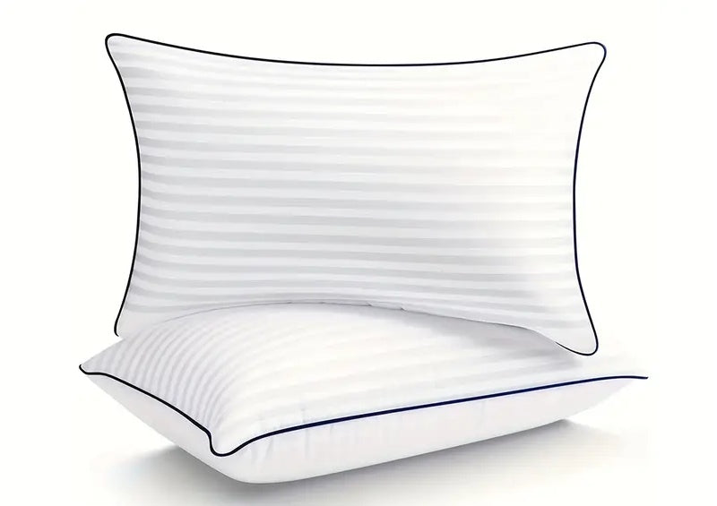 PURE PLY TEXTILES Bed Pillows Stripe | Orthopedic Relief