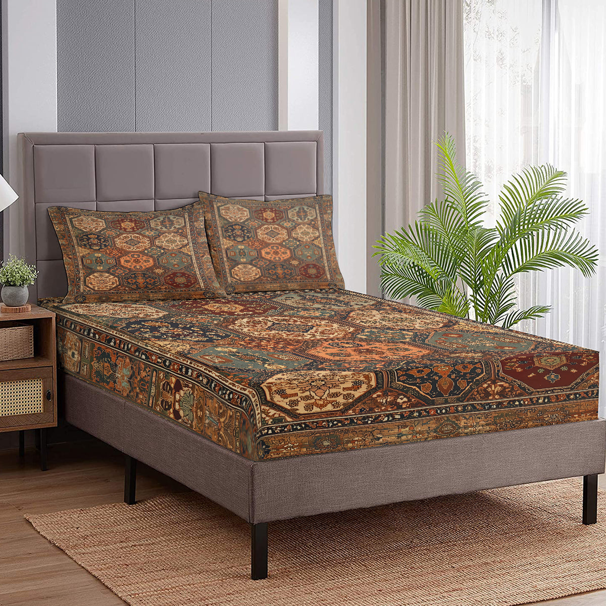 PURE PLY TEXTILES 3Pcs Retro Bohemian | Orthopedic Relief