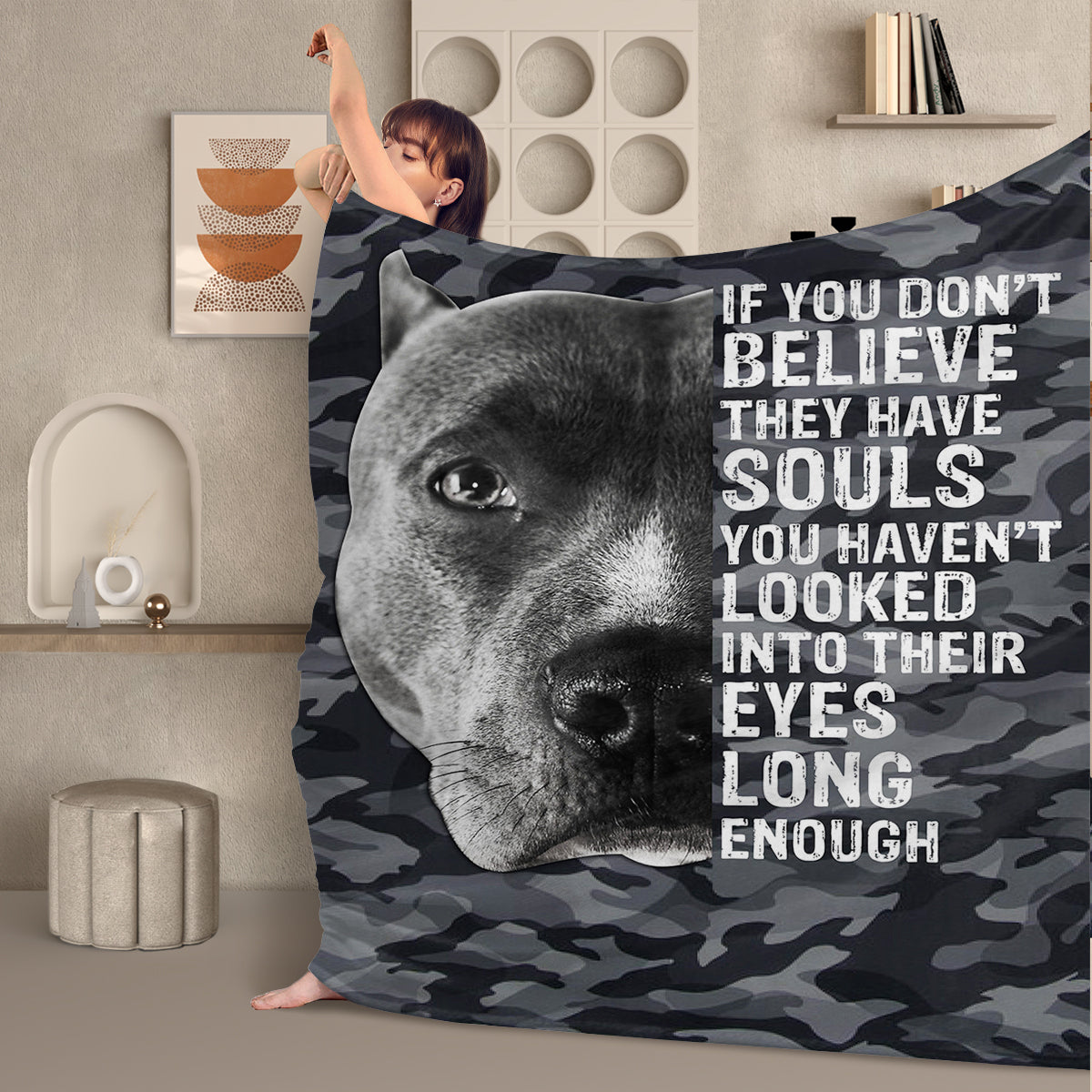 PURE PLY TEXTILES Black Dog Printed | Layered Warmth