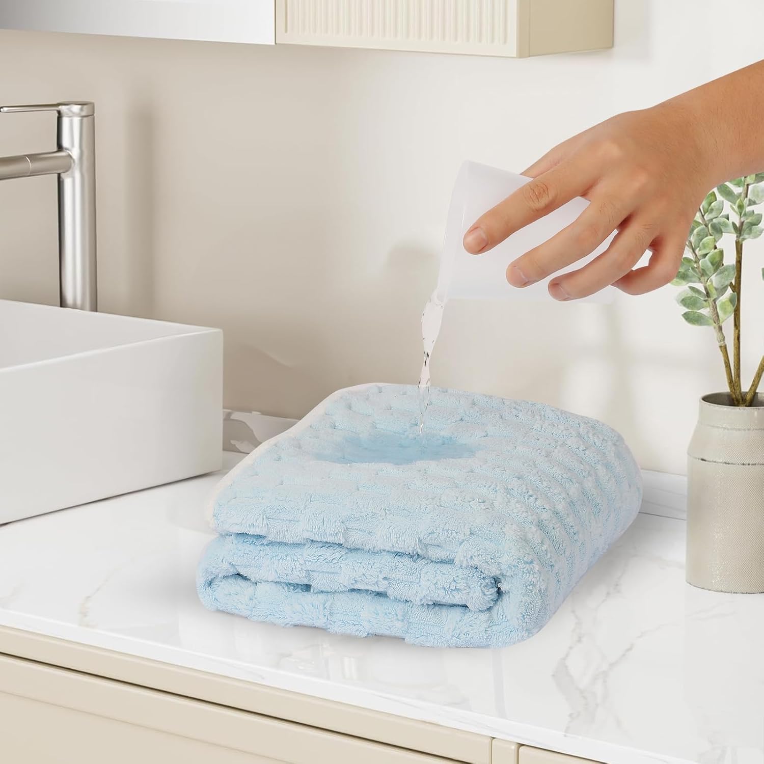 PURE PLY TEXTILES Luxury Microfiber Bath | Cloud-Like Loft