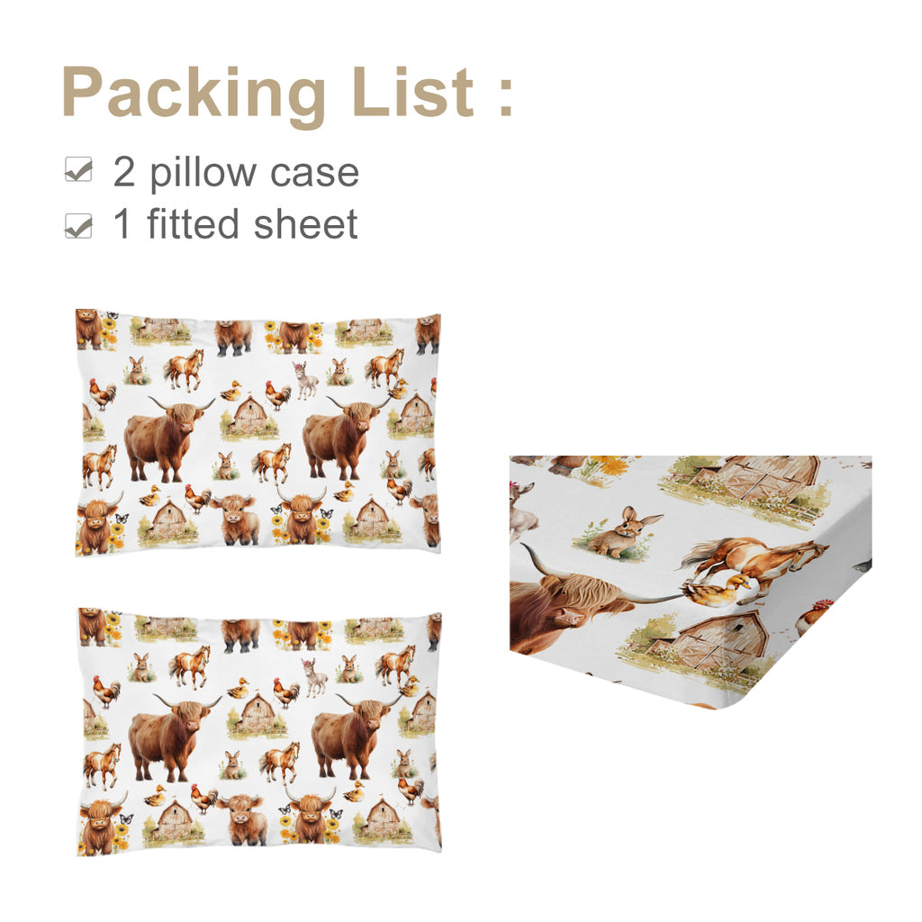 PURE PLY TEXTILES 3Pcs Little Cow | Orthopedic Relief