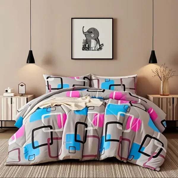 PURE PLY TEXTILES 3Pieces Comforter Set | Orthopedic Relief