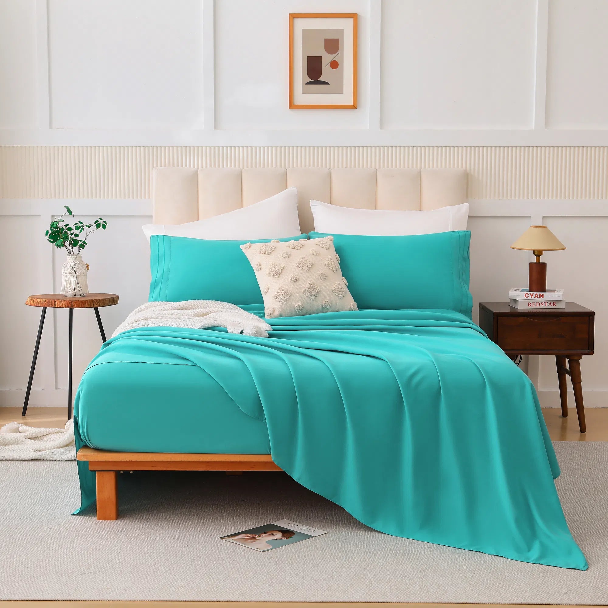 PURE PLY TEXTILES Four Piece Bed | Cloud-Like Loft