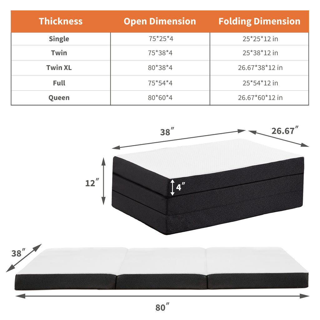 PURE PLY TEXTILES Triple Fold Pad | Cloud-Like Loft
