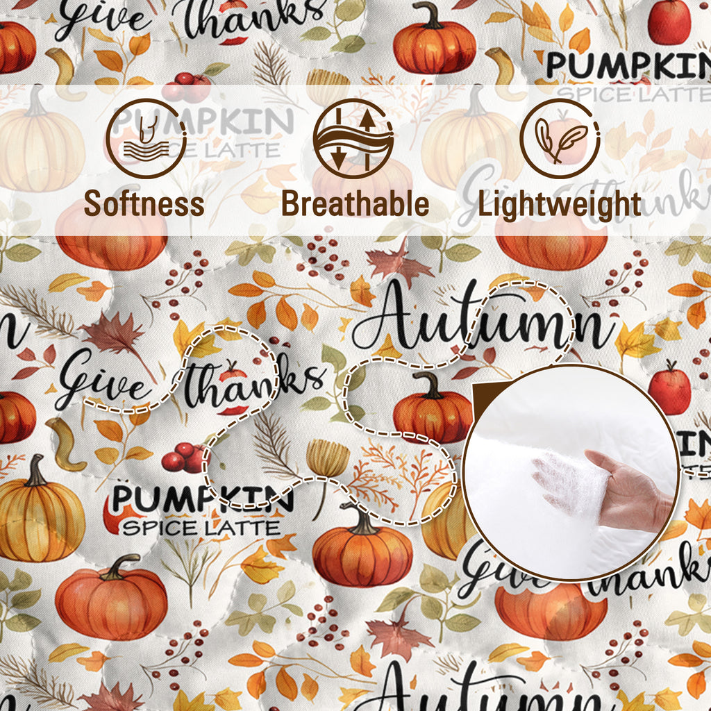 PURE PLY TEXTILES 3Pcs Pumpkin Autumn | Orthopedic Relief