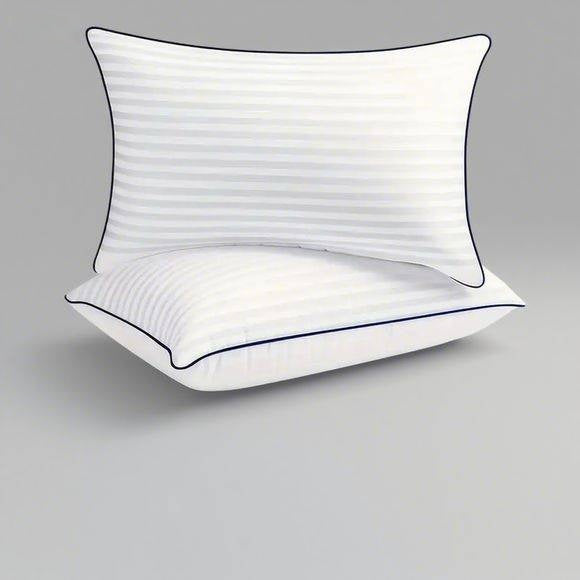 PURE PLY TEXTILES Bed Pillows Stripe | Orthopedic Relief