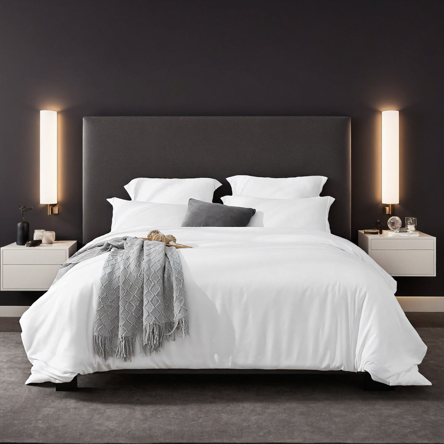 PURE PLY TEXTILES Solid Color Oversized | Cloud-Like Loft