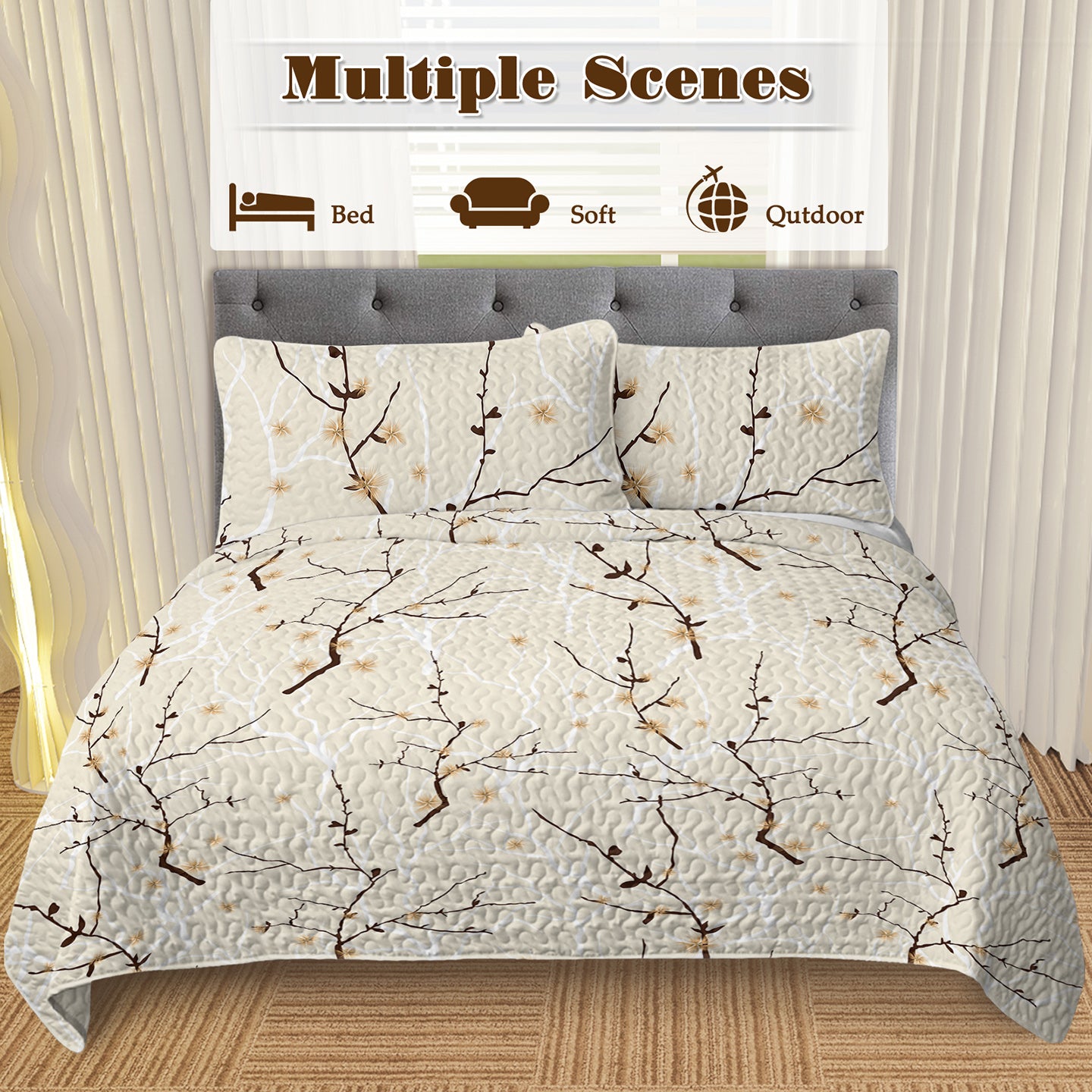 PURE PLY TEXTILES 3Pcs Minimalist Tree | Orthopedic Relief