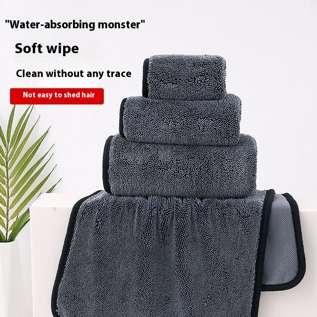 PURE PLY TEXTILES Towel Microfiber Car | Cloud-Like Loft